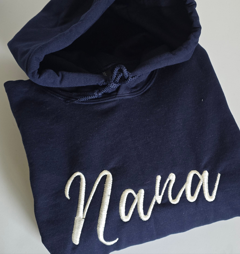 Navy Nana Hoodie