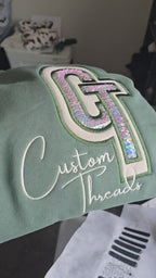 Sequin CT Comfort Color Crewneck