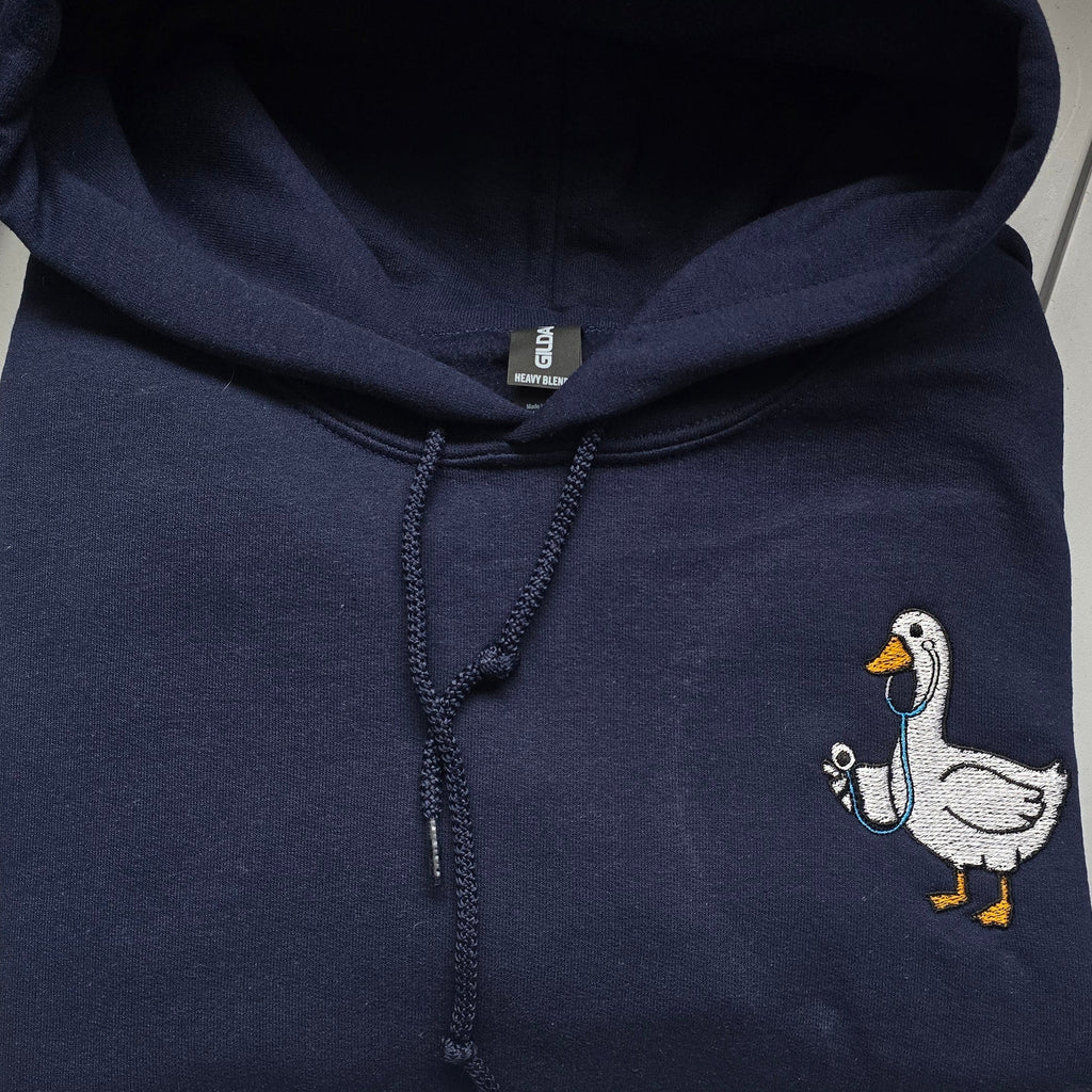 Goose with Stethoscope Hoodie