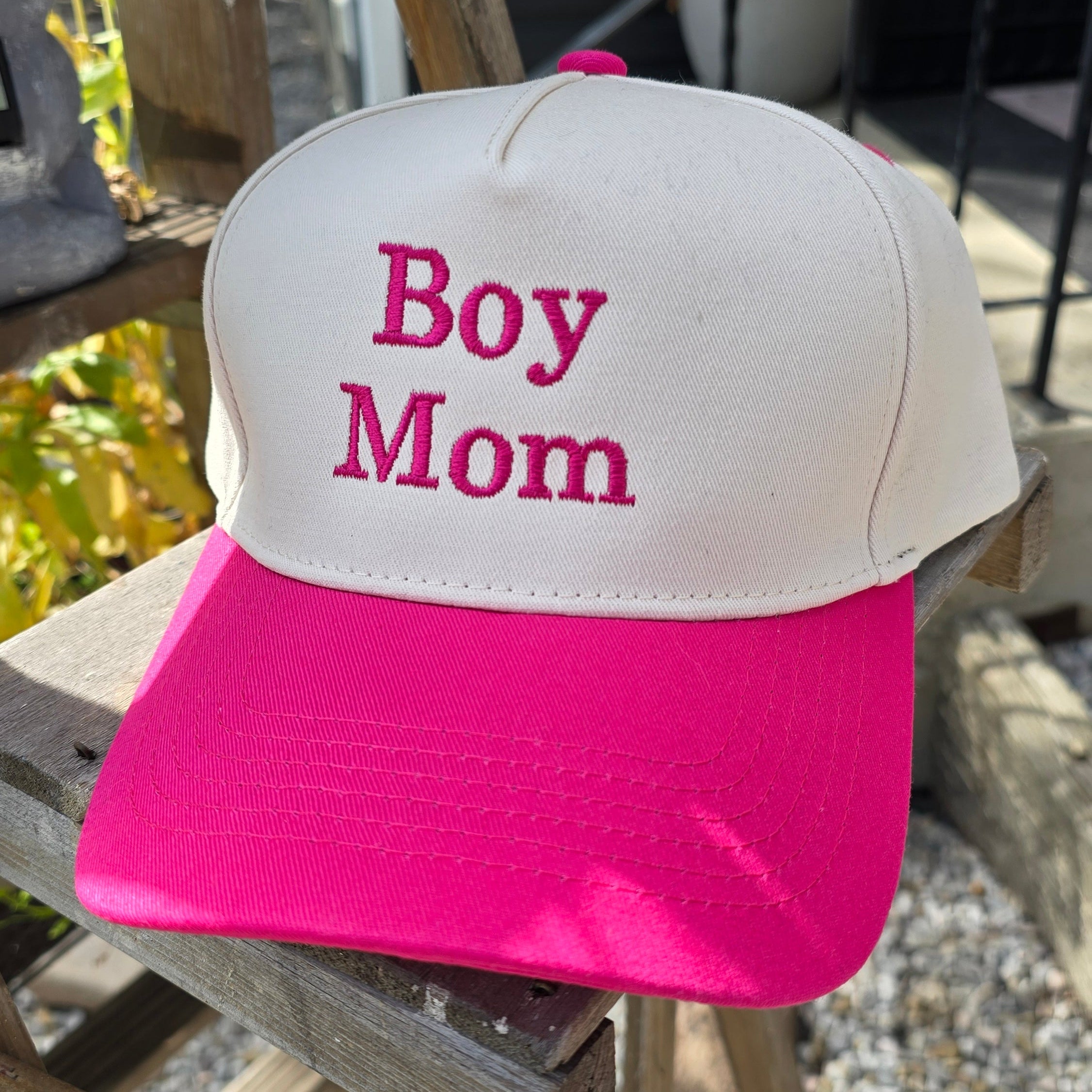Boy Mom Two-Tone Snapback