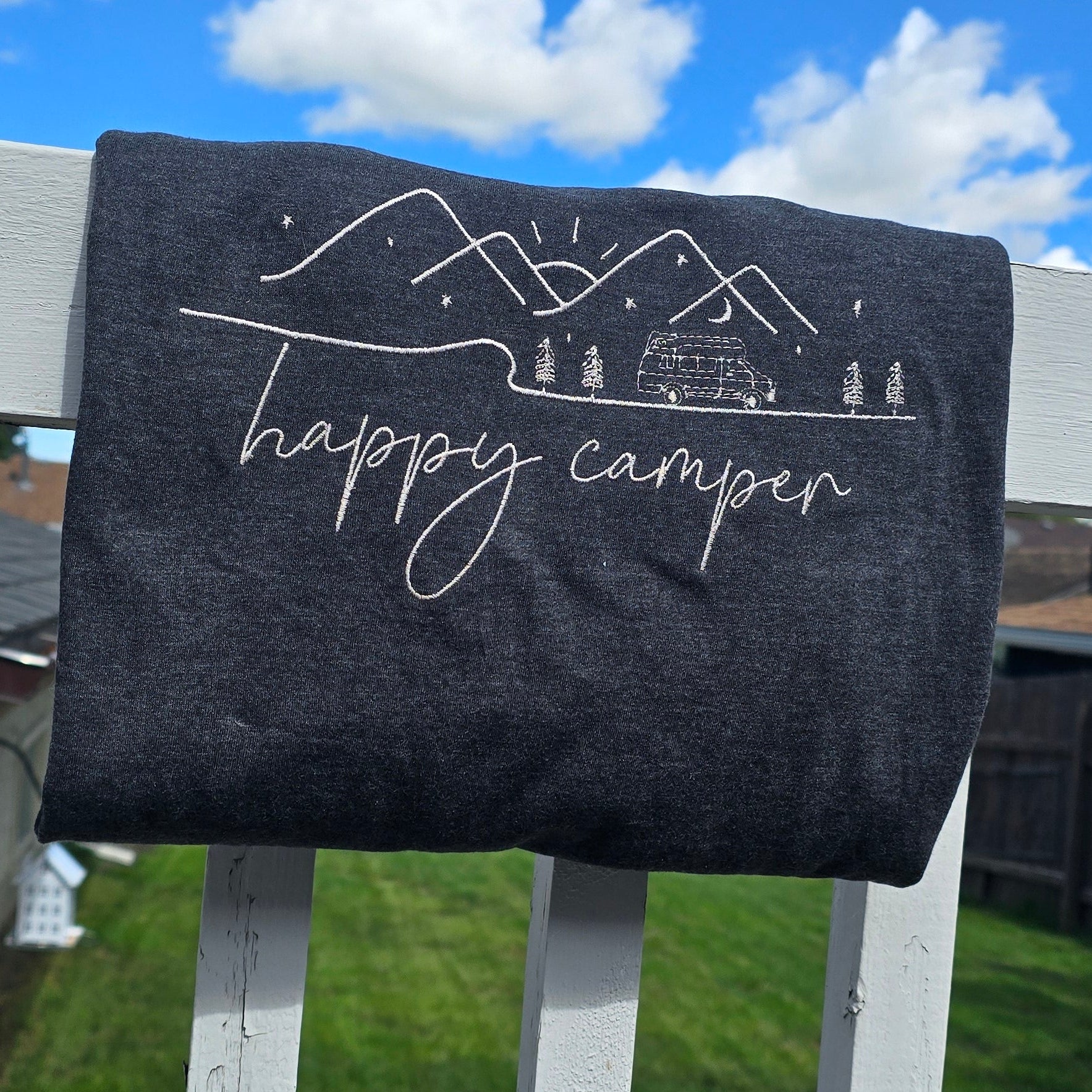 Happy Camper Cotton T-Shirt