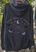 Vibing With My Demons Hoodie