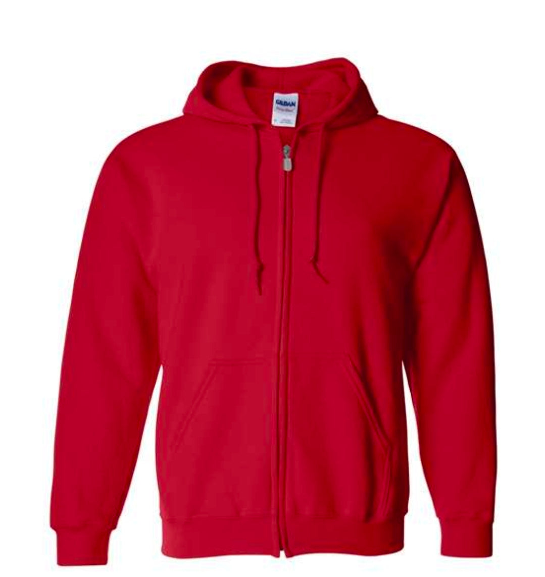 Highland Cow/Pumpkin Zip Up Hoodie