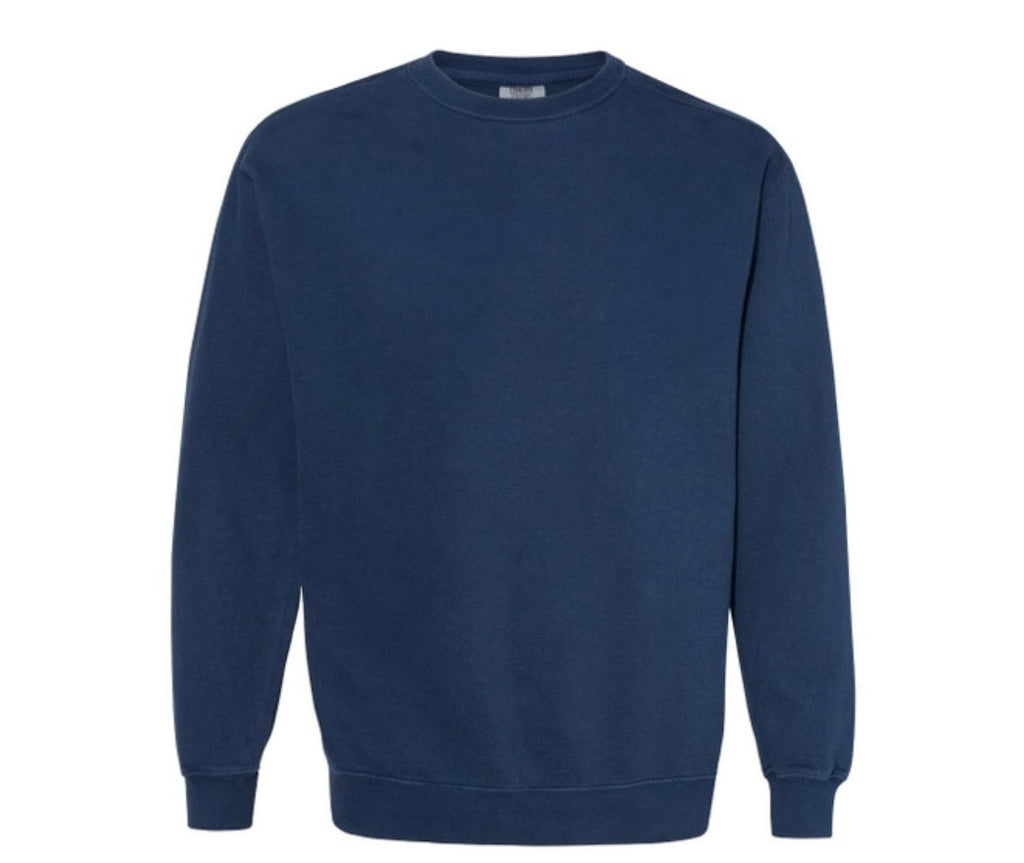 Some Things Are Better Left Alone Comfort Color Crewneck