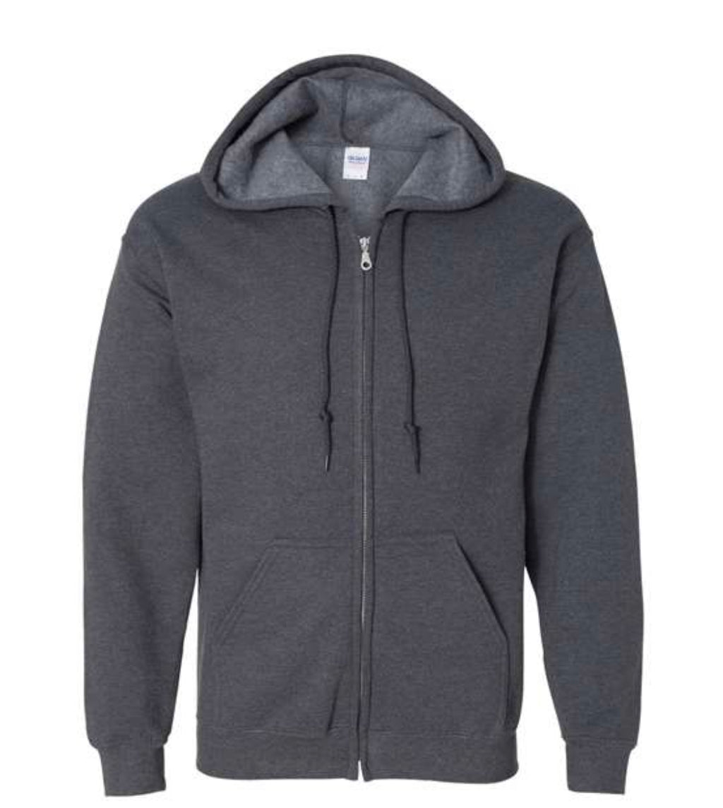 Highland Cow/Pumpkin Zip Up Hoodie
