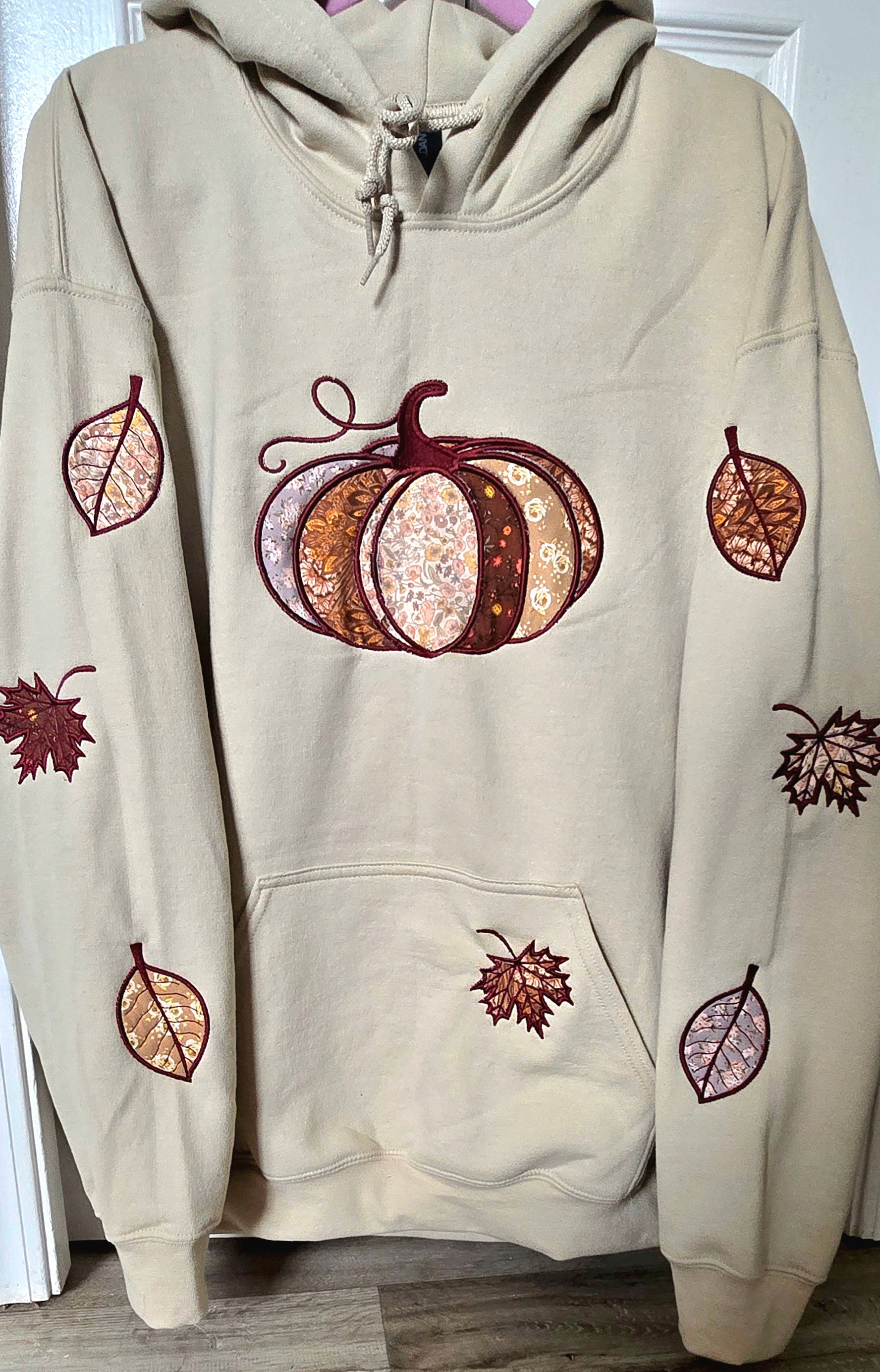 Fall Appliqué Hoodie