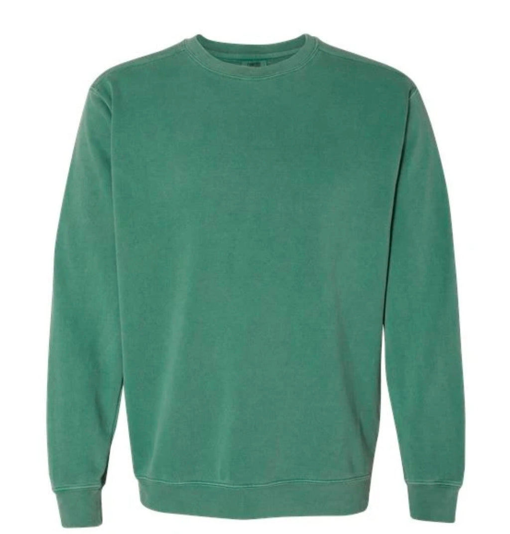 Some Things Are Better Left Alone Comfort Color Crewneck