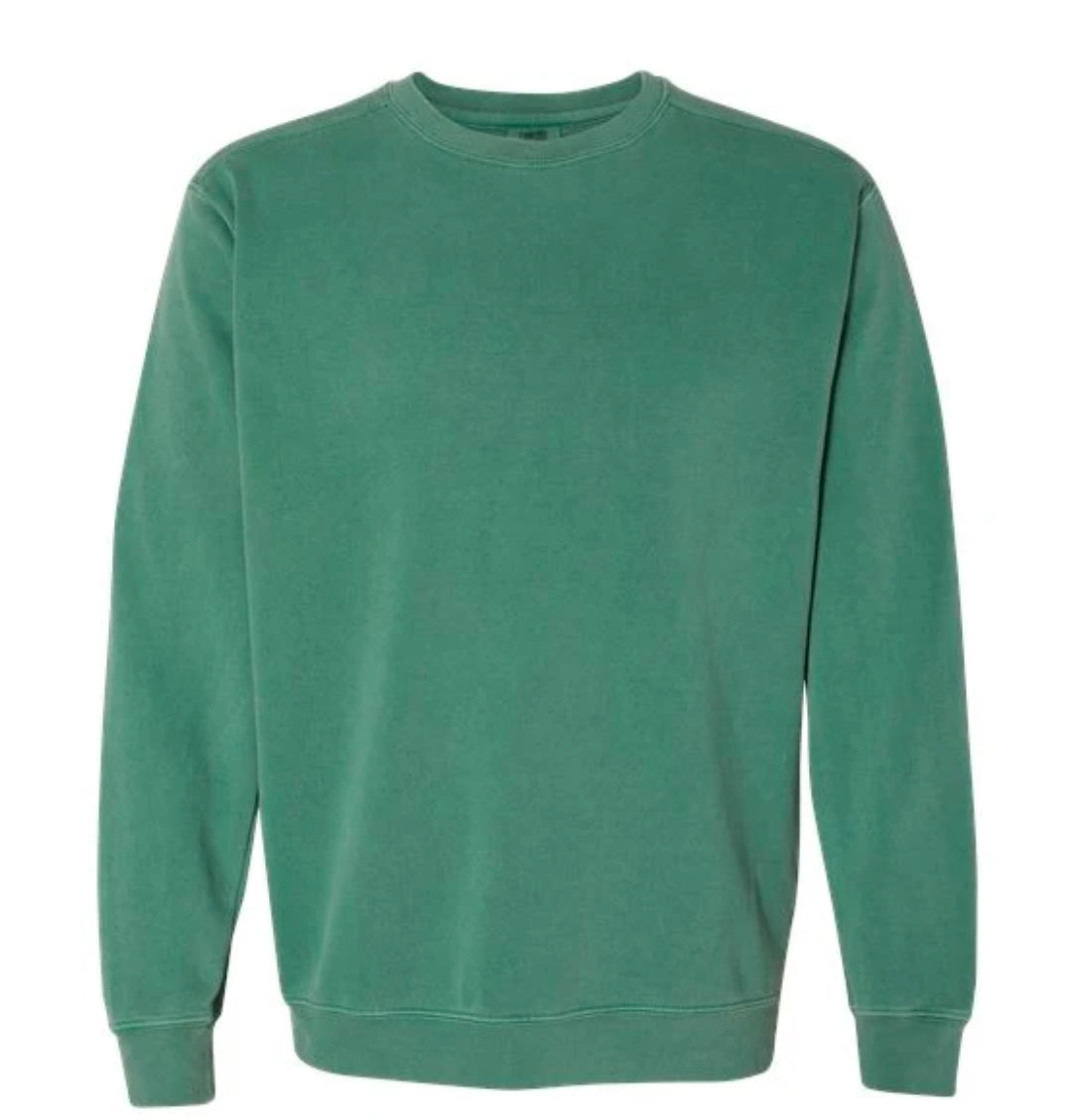 Some Things Are Better Left Alone Comfort Color Crewneck