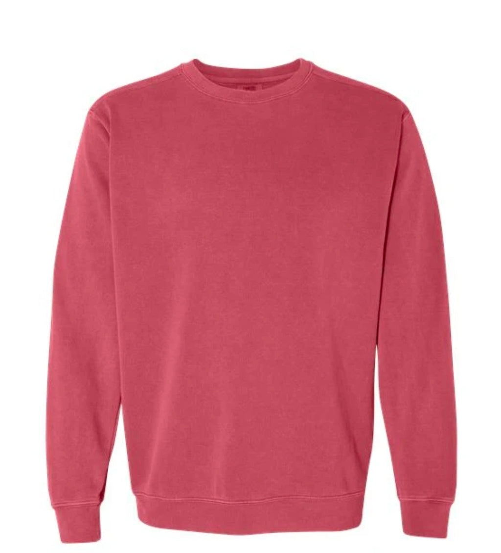 Some Things Are Better Left Alone Comfort Color Crewneck