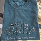 Helping Little Minds Grow Comfort Color T-Shirt