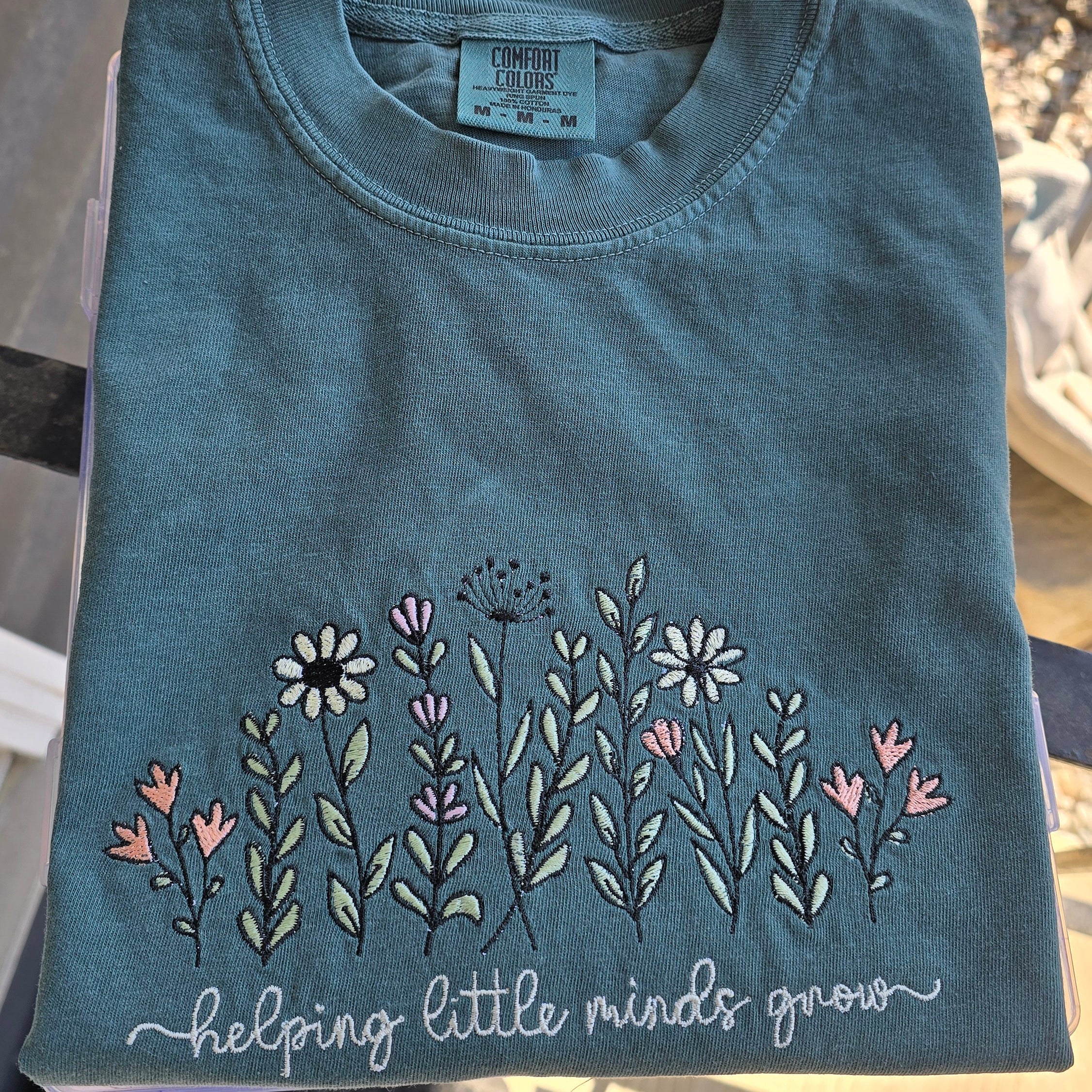 Helping Little Minds Grow Comfort Color T-Shirt