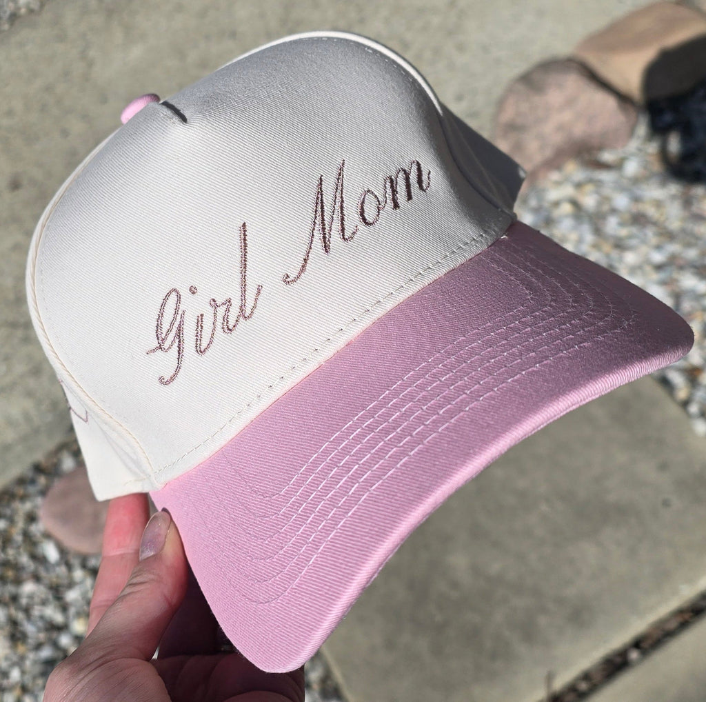 Girl Mom Two-Tone Trucker Hat