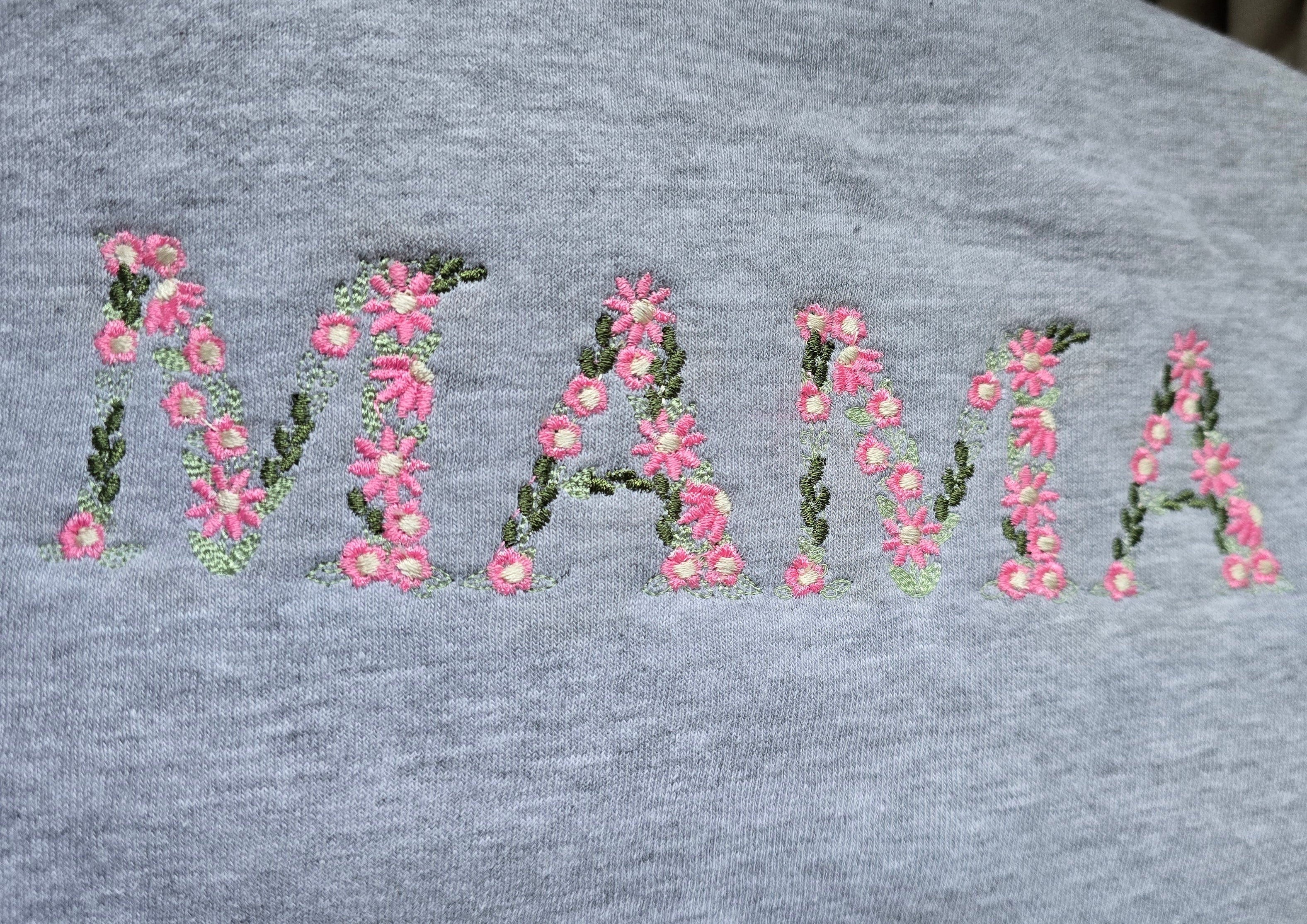 Floral Mama Crewneck (Upper Case)