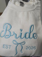 Bride with bow Sweatshirt