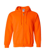 Highland Cow/Pumpkin Zip Up Hoodie