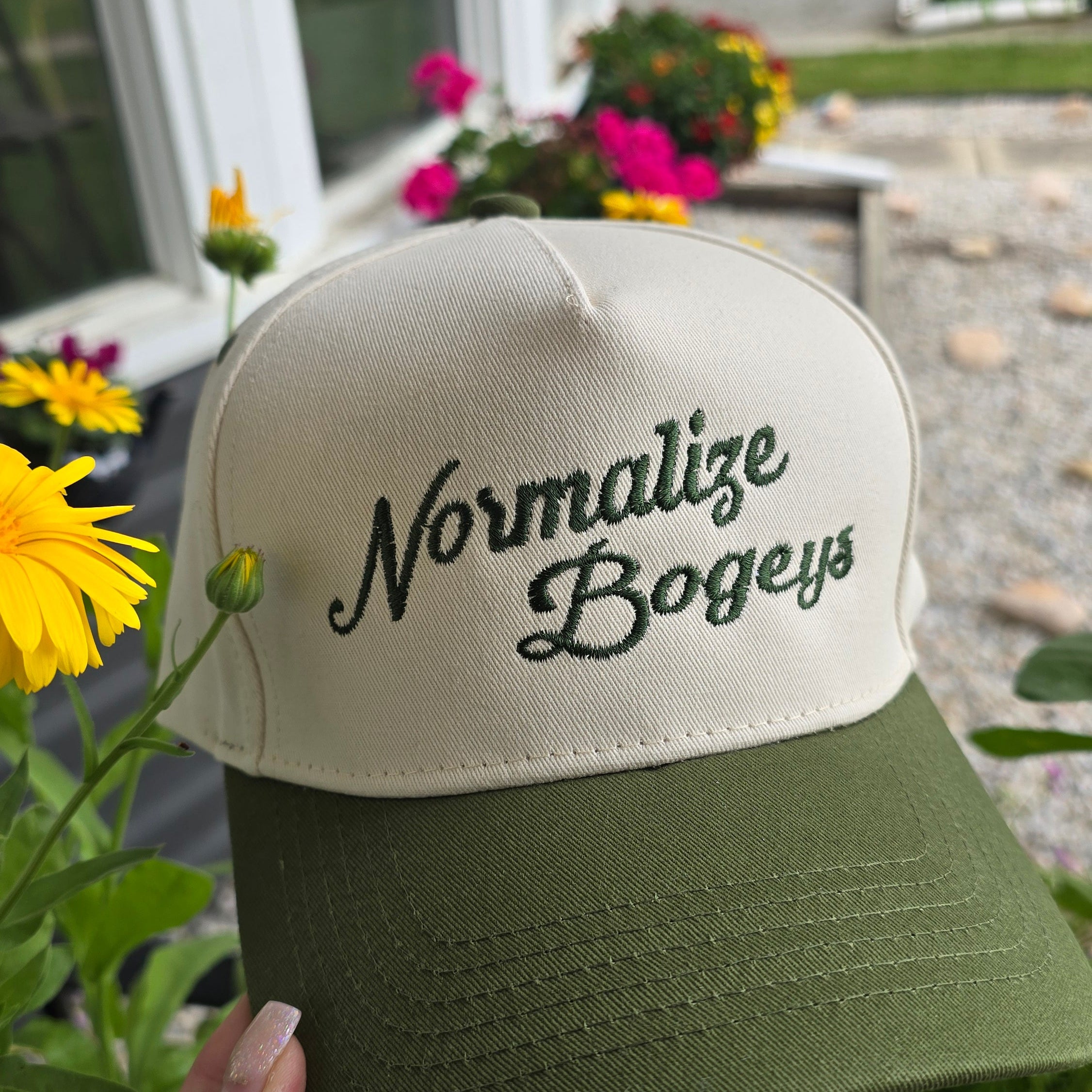 Normalize Bogeys Two-Tone Snapback