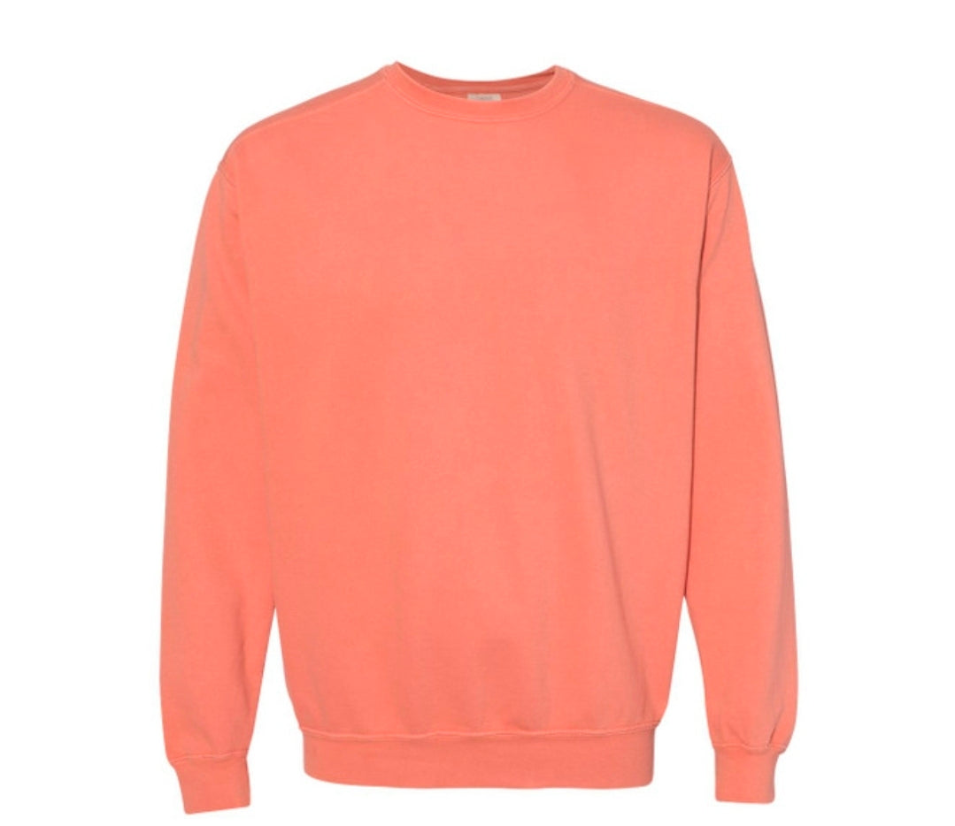 Some Things Are Better Left Alone Comfort Color Crewneck