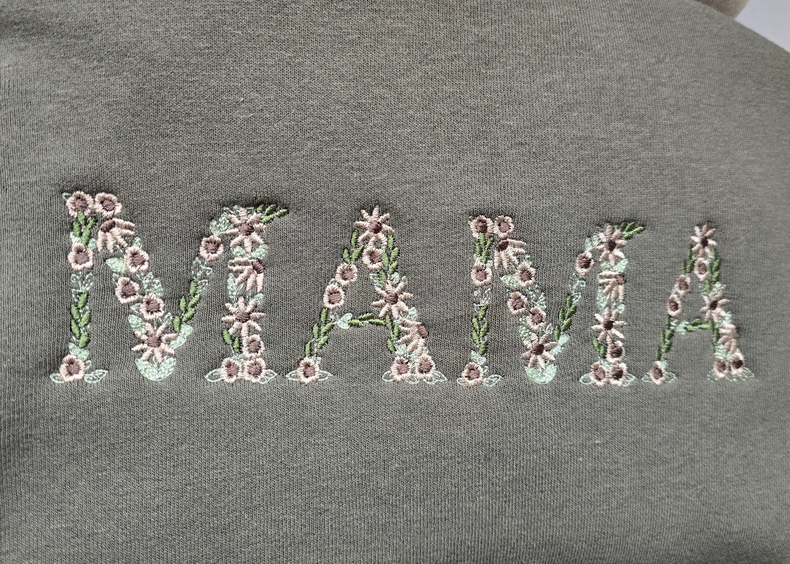 Floral Mama Crewneck (Upper Case)