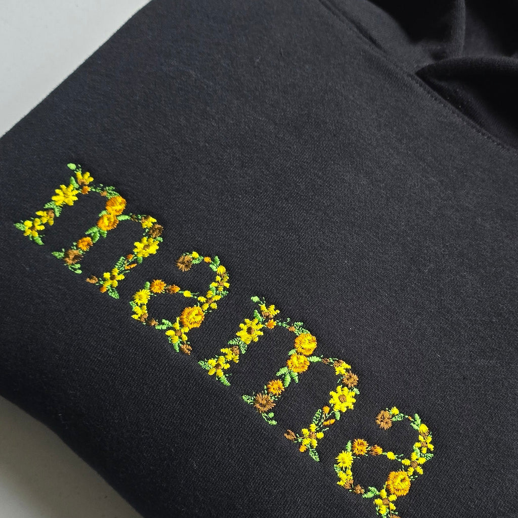 Floral Mama Hoodie (lower case)
